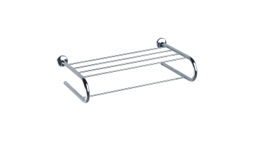 LOFT - Towel rack, Chrome and nickel-plated Brass and Steel