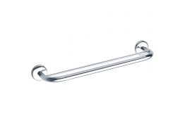 LOFT - Double towel rail, 450 mm, Chrome and nickel-plated Brass