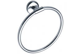 LOFT - Towel ring, 215 mm, Chrome and nickel-plated Brass