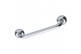 Straight grab bar, 300 mm, Chrome and nickel-plated Brass, tube Ø 25 mm