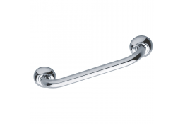 Straight grab bar, 500 mm, Chrome and nickel-plated Brass, tube Ø 25 mm