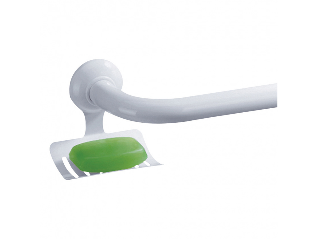Porte-savon adaptable sur barre de douche | Élite sanitaire