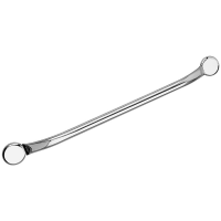 One-piece grab bar, 705 mm, Bright polished Stainless steel, tube Ø 25 mm