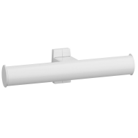 ARSIS - Distributeur papier WC double, Aluminium Epoxy Blanc