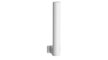 ARSIS - Toiletrolhouder, wit geëpoxeerd aluminium