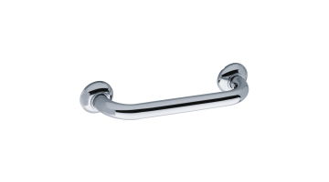 Straight grab bar, 300 mm, Chrome and nickel-plated Brass, tube Ø 32 mm