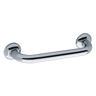 Straight grab bar, 400 mm, Chrome and nickel-plated Brass, tube Ø 32 mm