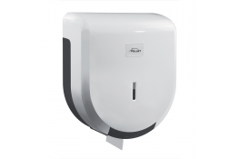 Toiletpapierdispenser, 275 x 245 x 120 mm, ABS, Wit en grijs