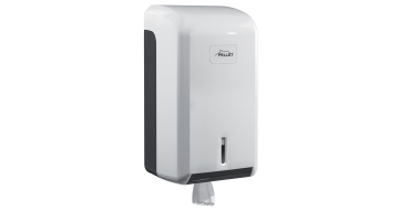 Hand paper towel dispenser, little model, 275 x 145 x 135 mm, White & Grey ABS