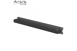 Removable grab bar 662 mm, anodised anthracite grey