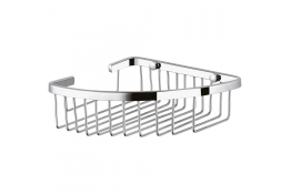 Soap basket, 85 x 125 mm, Chrome and nickel-plated Brass