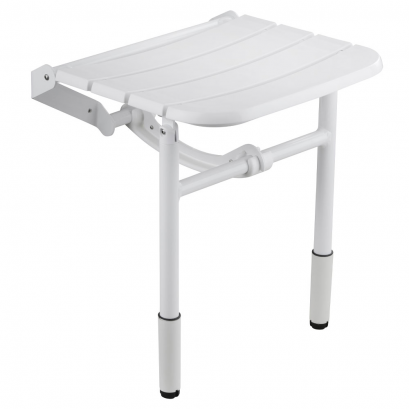 ERGONOMIC shower seat with adjustable height