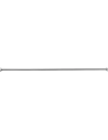 Extendable straight curtain holder with 2 bases