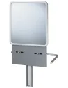 Support lavabo réglable à vérin
