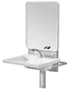 Support lavabo réglable à vérin