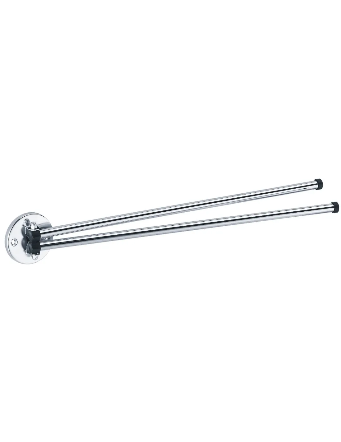 Towel rail with 2 movable bars CLASSIC
