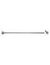 Straight curtain door with 2 sliding bases