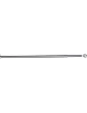Porte-rideaux droit extensible 2 embases