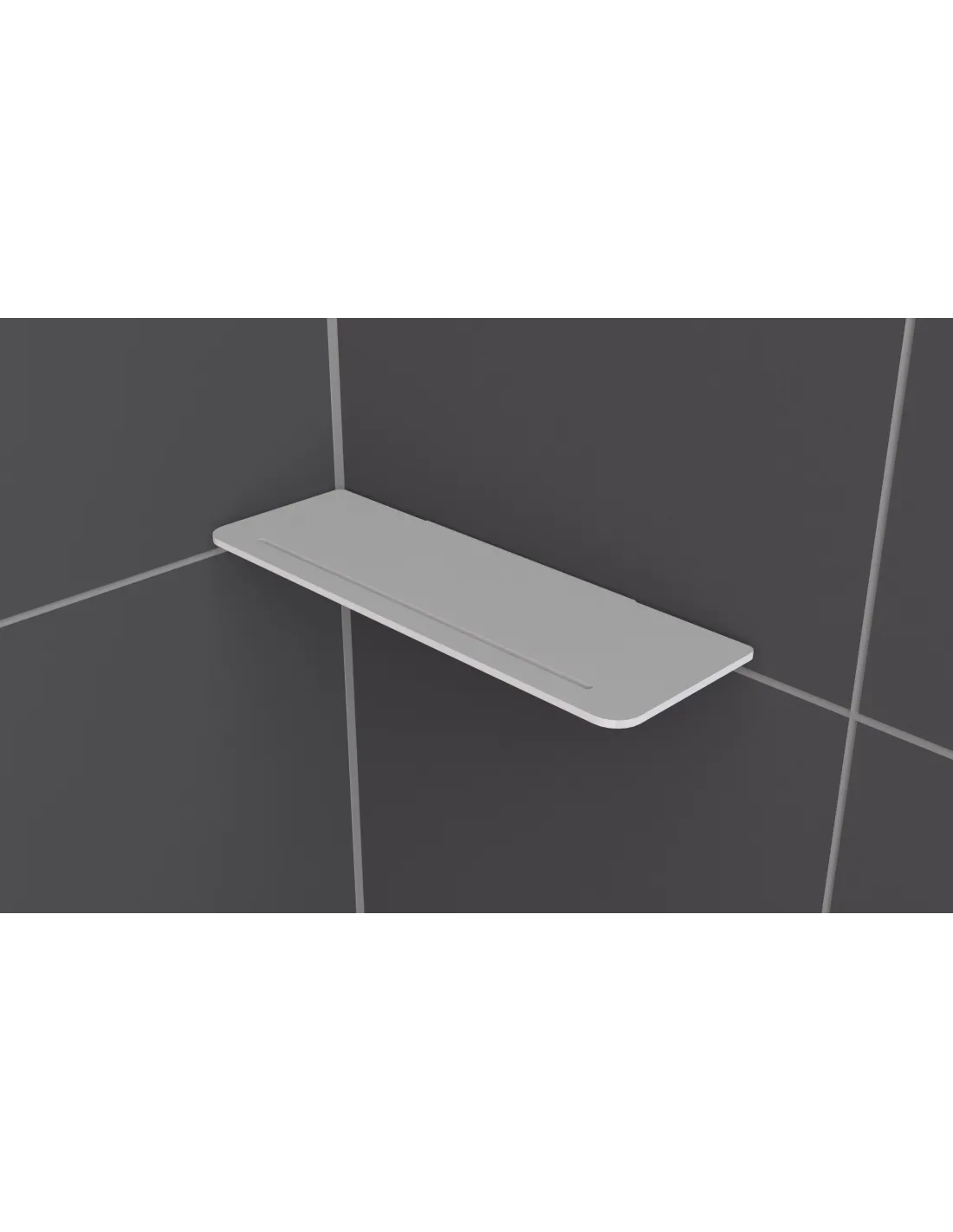 ALUR Straight Shower Shelf