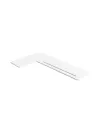 ALUR L-shaped shower shelf