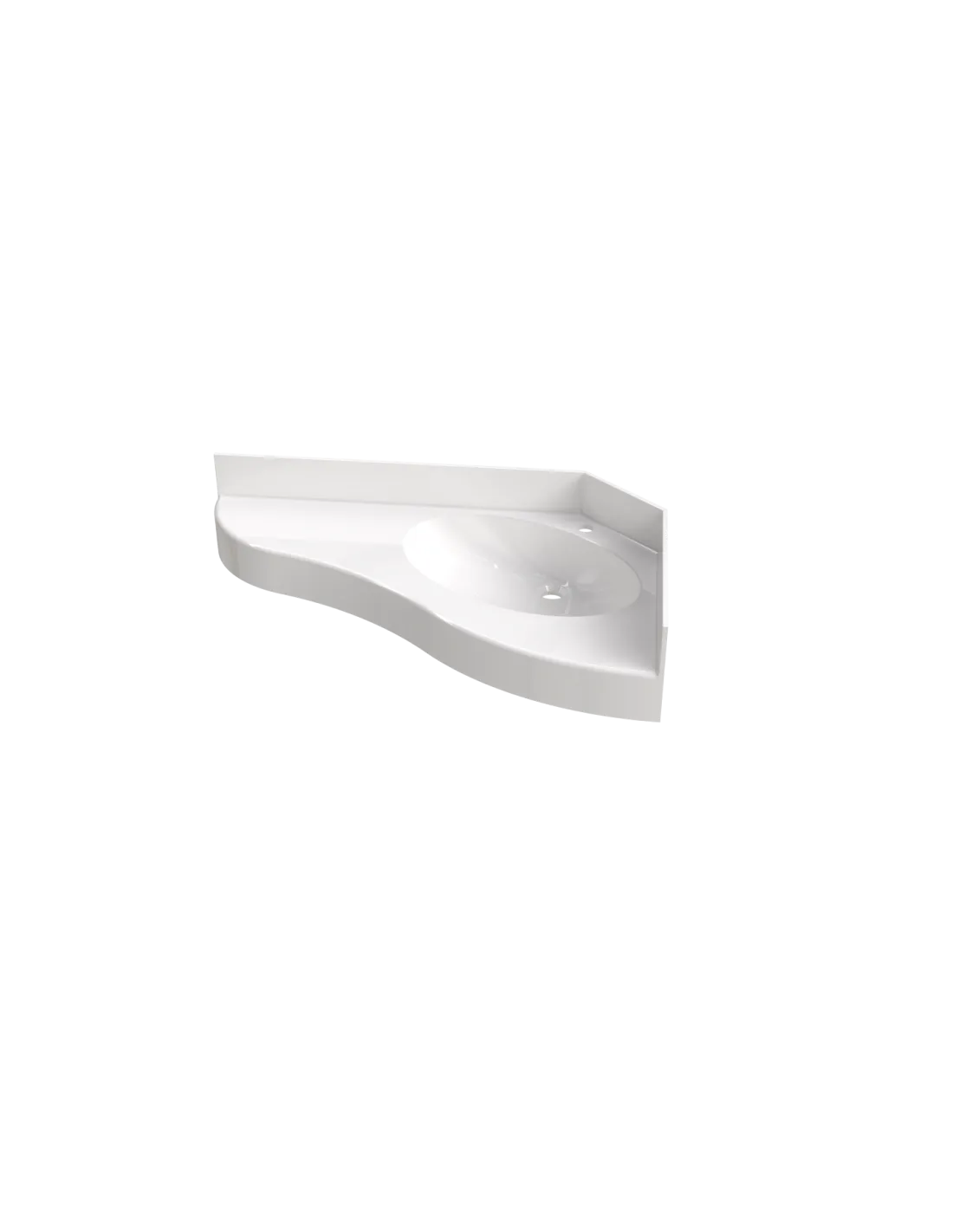 Biarritz washbasin plan | PELLET