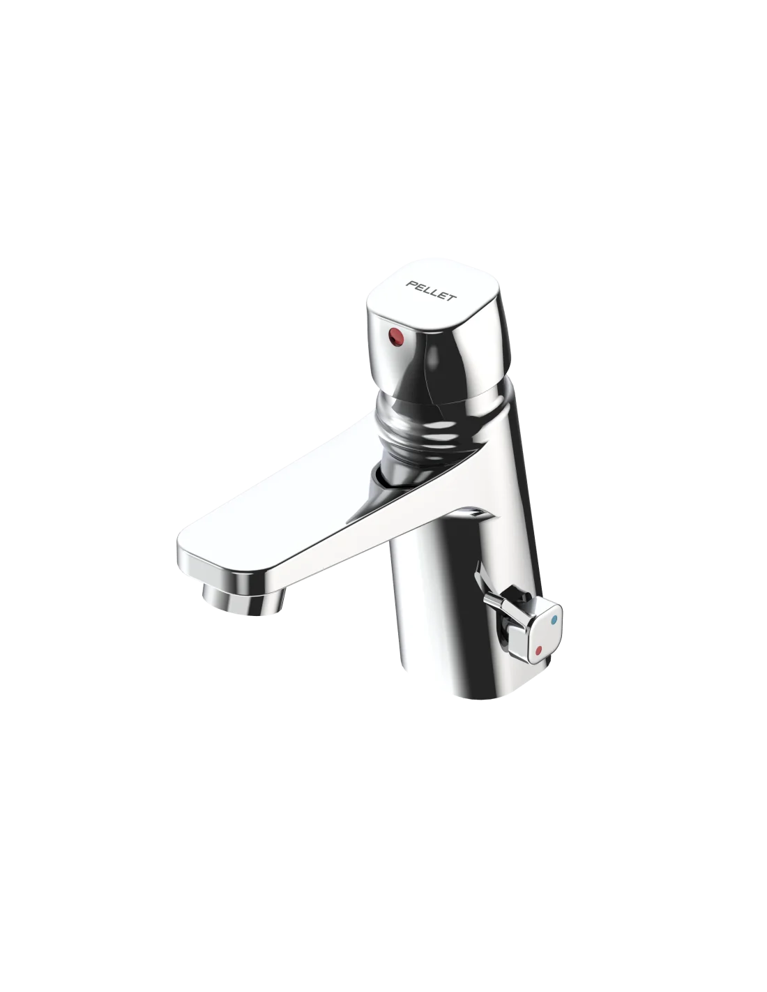 Mitigeur de lavabo temporisé Téos Classica sur gorge | PELLET ASC