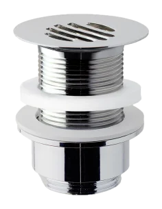 Vrij stromende afvoer van de wastafel met rooster | BALLETJE