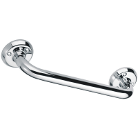 Straight grab bar, 500 mm, Chrome and nickel-plated Brass, tube Ø 25 mm 