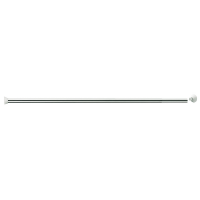 ECO - Verlengbare rechte gordijnrail, 750 tot 1250 mm