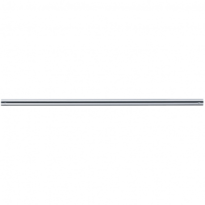 Straight curtain rail, 500 mm, Chrome and nickel-plated Brass, tube Ø 20 mm