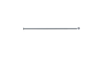 Uitschuifbare rechte gordijnrail, 620 tot 1020 mm, Ø 20 mm